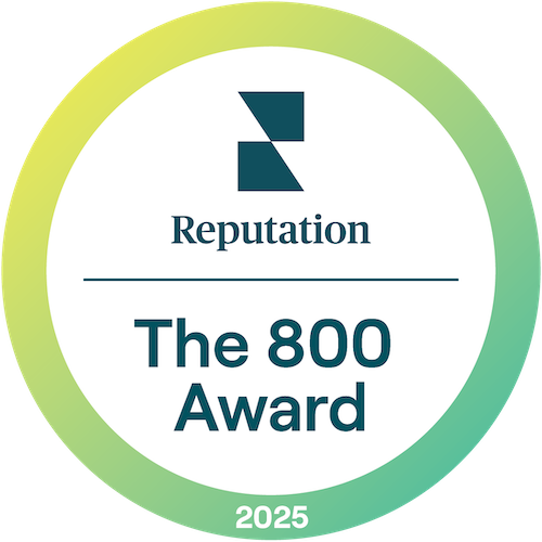 Reputation 800 Award 2025